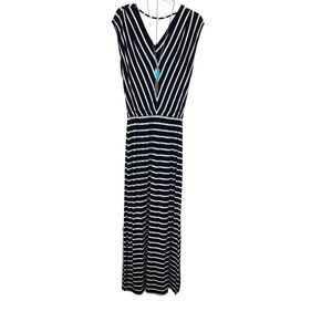 MOSSIMO STRIPED MAXI LONG DRESS - SIZE M